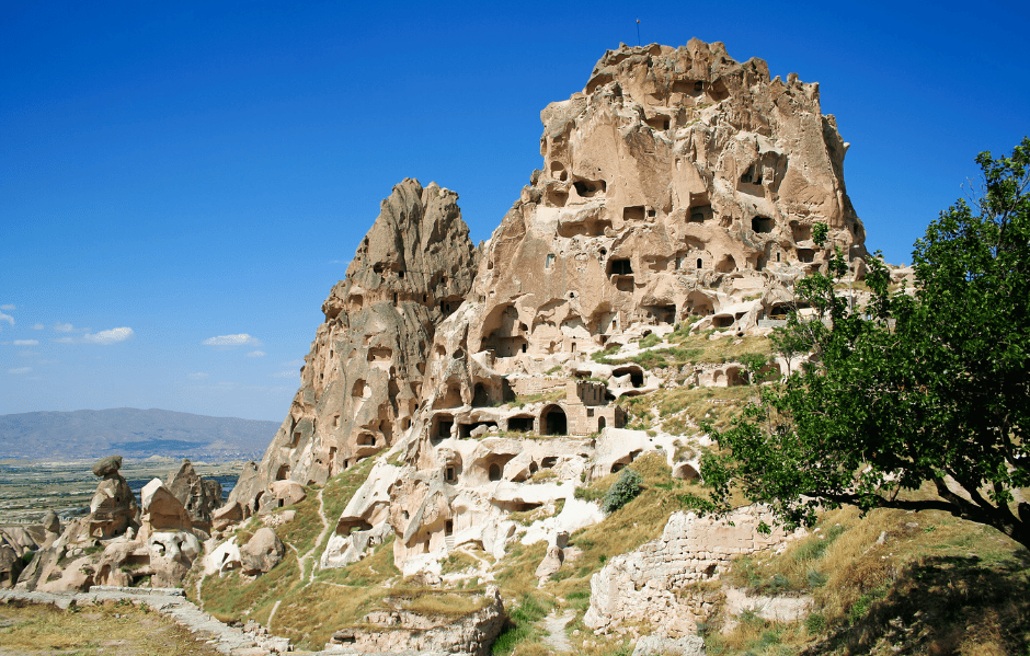 KHÁM PHÁ VẺ ĐẸP CỔ KÍNH LÀNG UCHISAR GIỮA THUNG LŨNG CAPPADOCIA