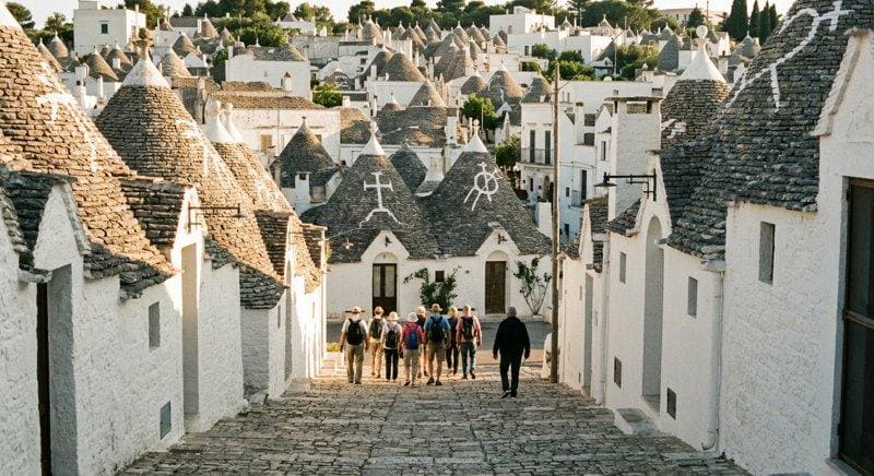 NGÔI LÀNG ALBEROBELLO MÁI NHỌN ĐỘC ĐÁO CỦA NƯỚC Ý
